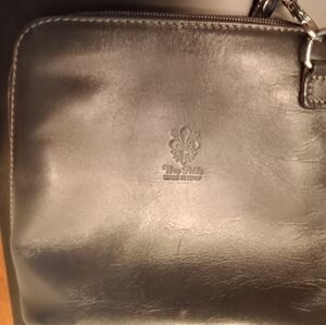 Vera Pelle designer bag navy